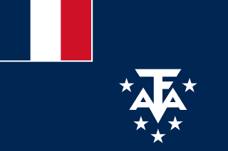 Territory of the French Southern and Antarctic Lands flag